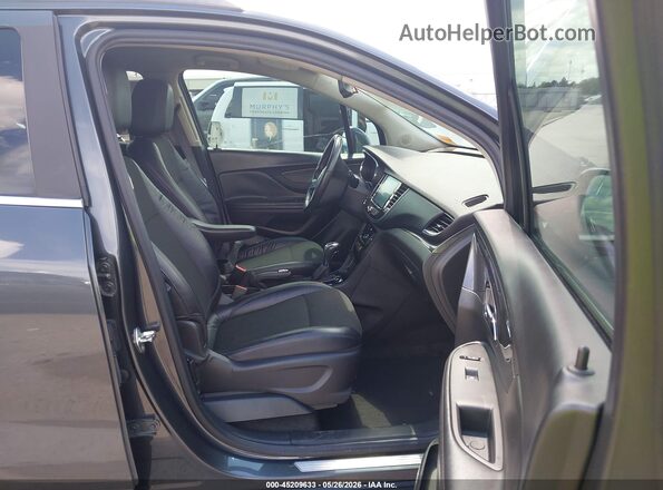 KL4CJASB0HB054536 2017 BUICK ENCORE Gray Widok wnętrza z przodu