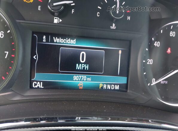 KL4CJASB0HB054536 2017 BUICK ENCORE Gray 