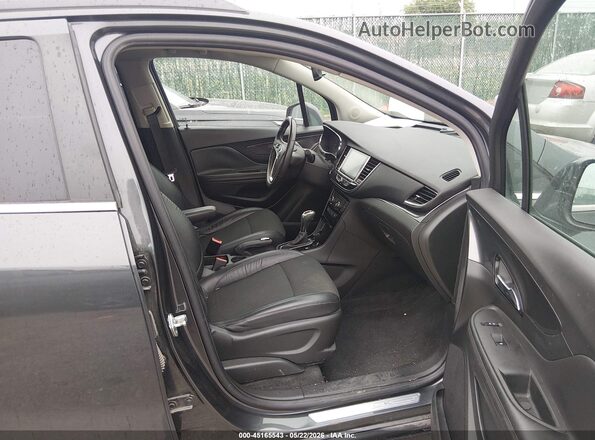 KL4CJASB0HB081378 2017 BUICK ENCORE Gray Widok wnętrza z przodu