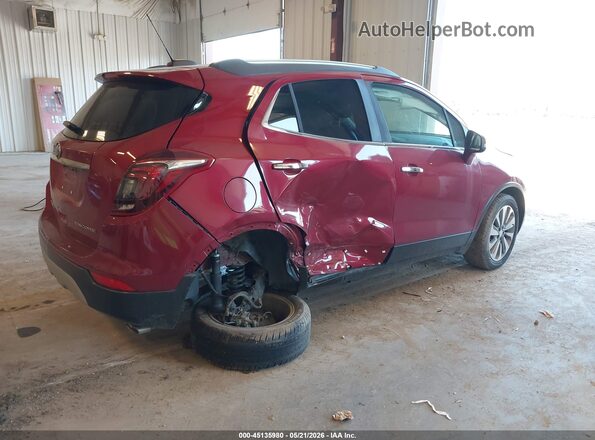 KL4CJASB0JB635766 2018 BUICK ENCORE Red Rear right
