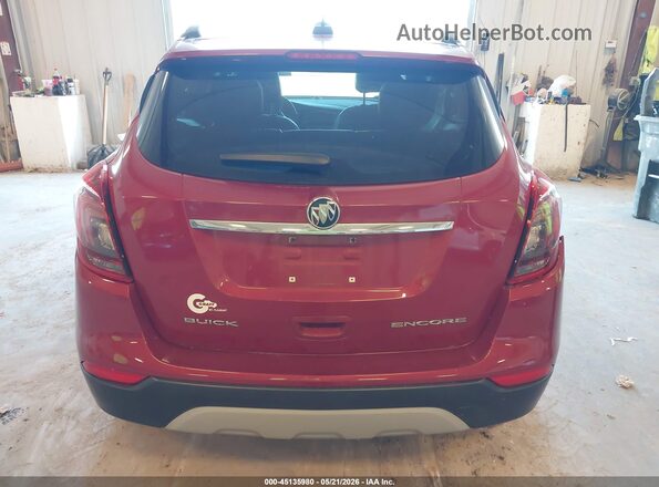 KL4CJASB0JB635766 2018 BUICK ENCORE Red 