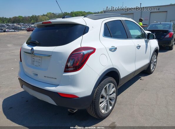 KL4CJASB0KB706935 2019 BUICK ENCORE White უკანა მარჯვენა
