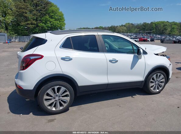 KL4CJASB0KB706935 2019 BUICK ENCORE White უკანა სალონის ხედი