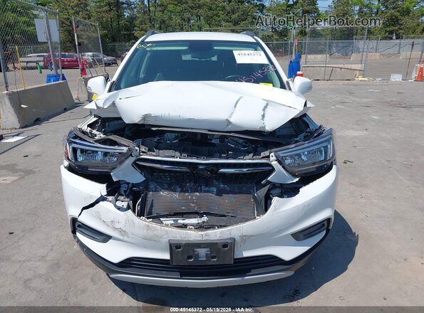 KL4CJASB0KB706935 2019 BUICK ENCORE White ხელსაწყოთა პანელის ხედი
