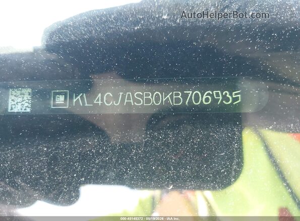 KL4CJASB0KB706935 2019 BUICK ENCORE White 