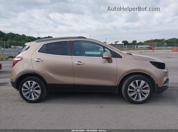 KL4CJASB0KB708426 2019 BUICK ENCORE Beige Вид задньої частини салону