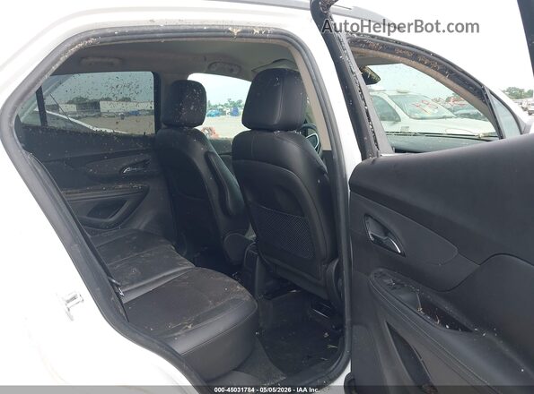 KL4CJASB0KB819185 2019 BUICK ENCORE White VIN კოდის სტიკერის ხედი