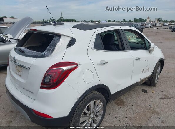 KL4CJASB0KB819185 2019 BUICK ENCORE White წინა ხედი