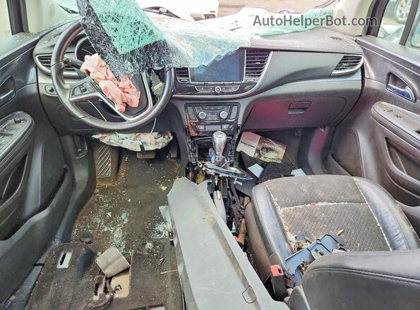 KL4CJASB1HB058384 2017 BUICK ENCORE Silver 
