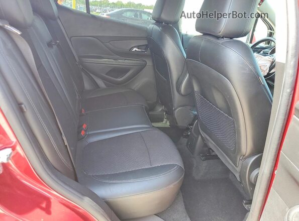 KL4CJASB1KB836741 2019 BUICK ENCORE Red უკანა სალონის ხედი