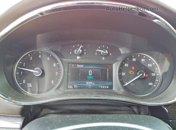 KL4CJASB1KB836741 2019 BUICK ENCORE Red ხელსაწყოთა პანელის ხედი