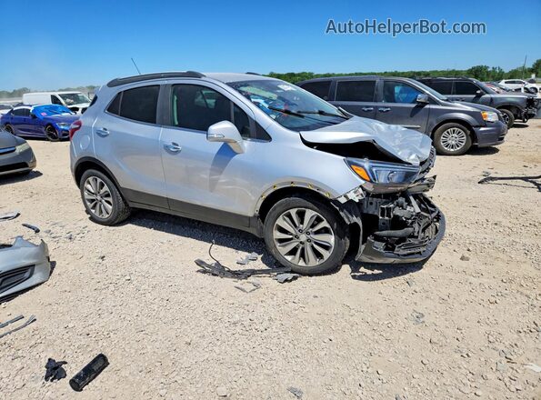 KL4CJASB1KB846749 2019 BUICK ENCORE Серебряный Передняя правая четверть