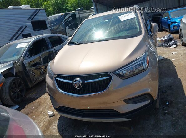 KL4CJASB2KB707276 2019 BUICK ENCORE Gold Widok zestawu wskaźników