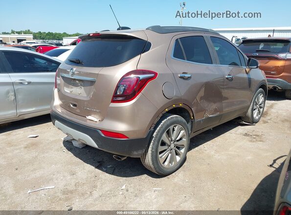 KL4CJASB2KB707276 2019 BUICK ENCORE Gold Tył prawy