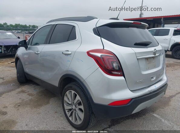 KL4CJASB2KB708802 2019 BUICK ENCORE Silver Задня ліва чверть
