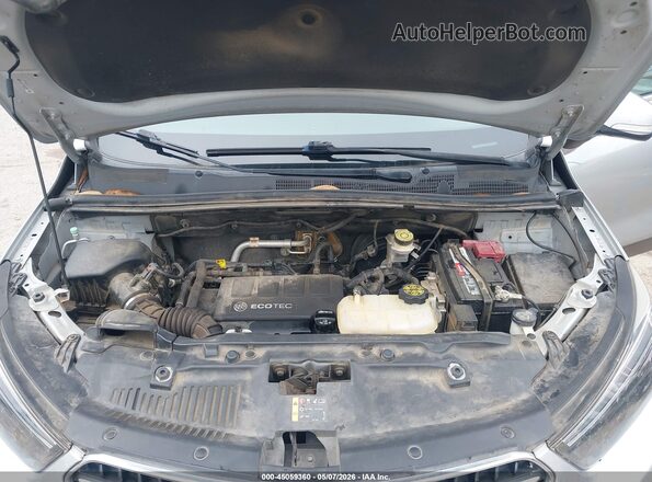 KL4CJASB2KB708802 2019 BUICK ENCORE Silver Вид ззаду