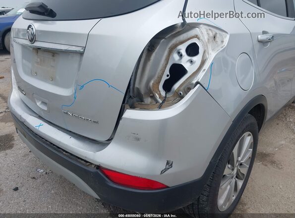 KL4CJASB2KB708802 2019 BUICK ENCORE Silver Вид спереду