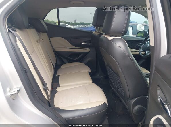 KL4CJASB2KB708802 2019 BUICK ENCORE Silver Вид салону спереду