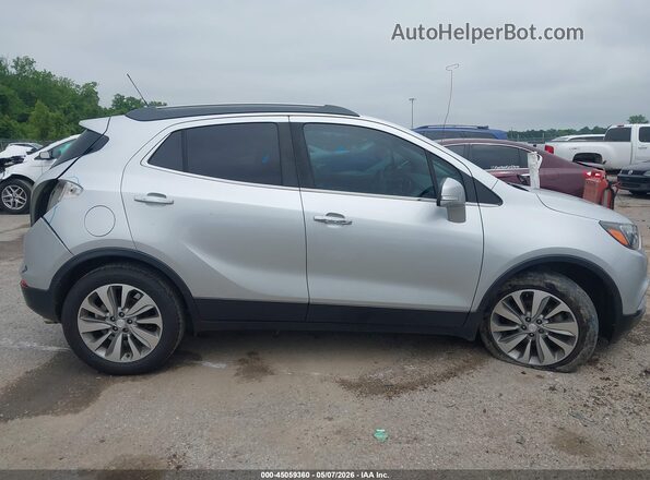 KL4CJASB2KB708802 2019 BUICK ENCORE Silver Вид задньої частини салону