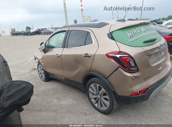 KL4CJASB2KB854178 2019 BUICK ENCORE Коричневый Задняя левая четверть