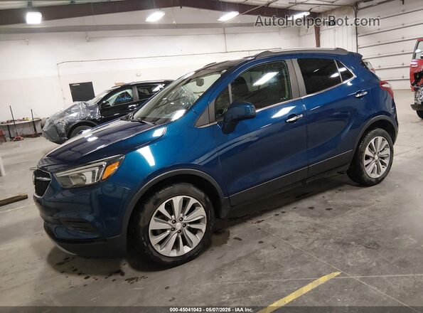KL4CJASB2LB016895 2020 BUICK ENCORE Blue Przód lewy