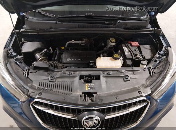 KL4CJASB2LB016895 2020 BUICK ENCORE Blue Widok z tyłu