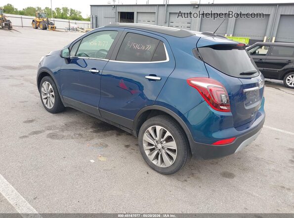 KL4CJASB2LB046186 2020 BUICK ENCORE Blue Задня ліва чверть