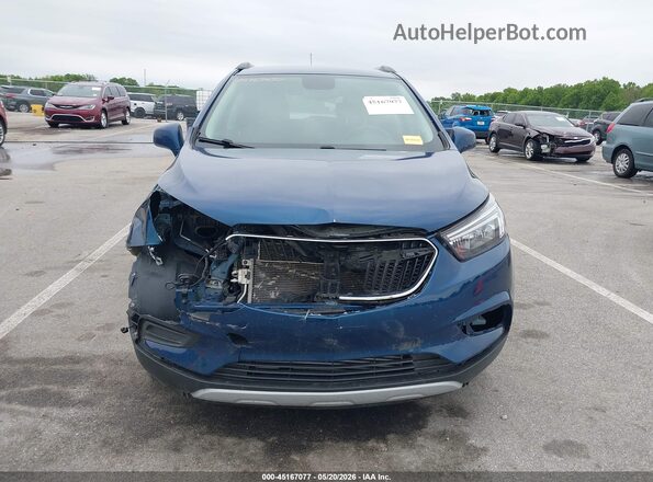KL4CJASB2LB046186 2020 BUICK ENCORE Blue Вид щитка приладів