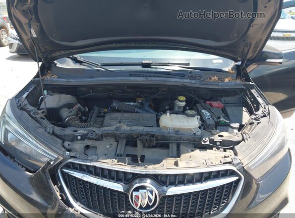 KL4CJASB3HB109545 2017 BUICK ENCORE Black Հետևի տեսք