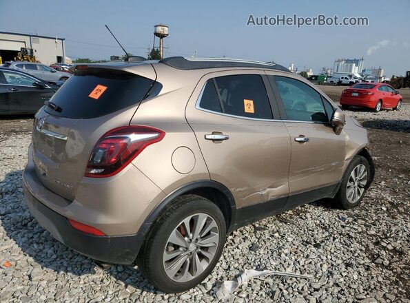 KL4CJASB3JB613440 2018 BUICK ENCORE Brown Trasero derecho
