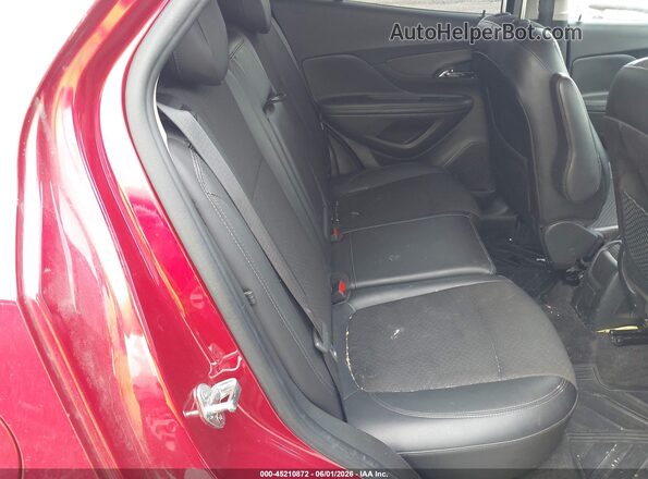 KL4CJASB3KB701194 2019 BUICK ENCORE Maroon Widok naklejki z numerem VIN