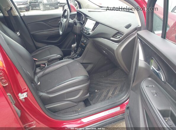 KL4CJASB3KB701194 2019 BUICK ENCORE Maroon Widok wnętrza z przodu
