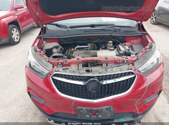 KL4CJASB3KB701194 2019 BUICK ENCORE Maroon Widok z tyłu