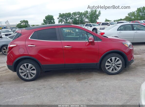 KL4CJASB3KB701194 2019 BUICK ENCORE Maroon Widok wnętrza 360 stopni