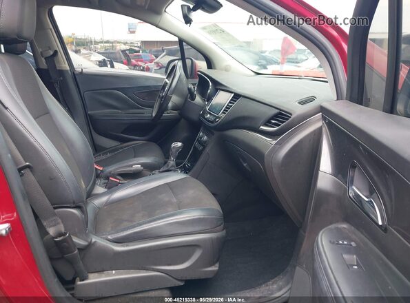 KL4CJASB3KB709909 2019 BUICK ENCORE Red Front interior view