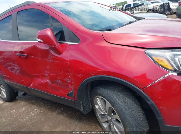 KL4CJASB3KB709909 2019 BUICK ENCORE Red Front view