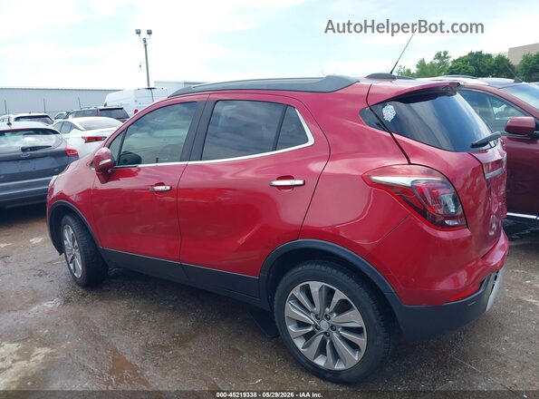 KL4CJASB3KB709909 2019 BUICK ENCORE Red 360 interior view