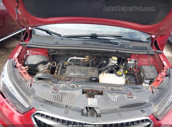KL4CJASB3KB709909 2019 BUICK ENCORE Red Rear view