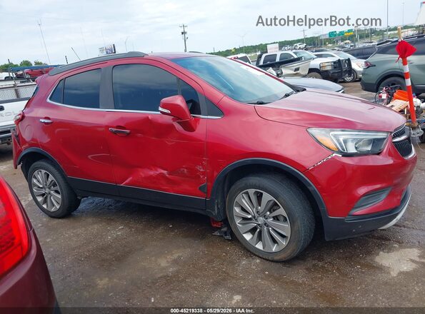 KL4CJASB3KB709909 2019 BUICK ENCORE Red Rear interior view