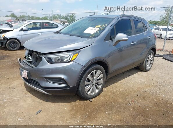 KL4CJASB3KB781399 2019 BUICK ENCORE Gray Передня ліва чверть