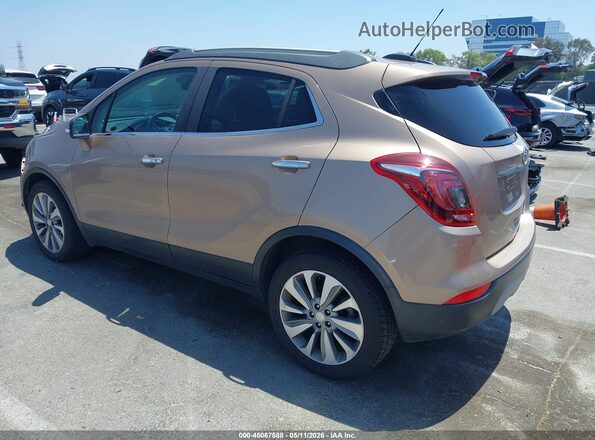 KL4CJASB3KB869773 2019 BUICK ENCORE Gold Задня ліва чверть