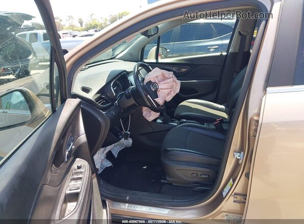 KL4CJASB3KB869773 2019 BUICK ENCORE Gold Вид салону спереду