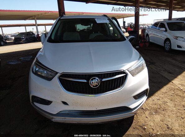 KL4CJASB4HB210755 2017 BUICK ENCORE White Instrument cluster view