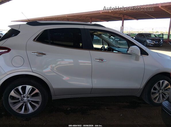 KL4CJASB4HB210755 2017 BUICK ENCORE White Rear interior view