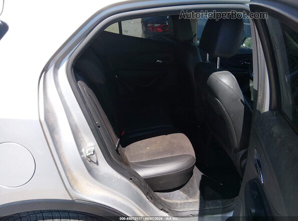 KL4CJASB4KB714763 2019 BUICK ENCORE Silver Widok naklejki z numerem VIN