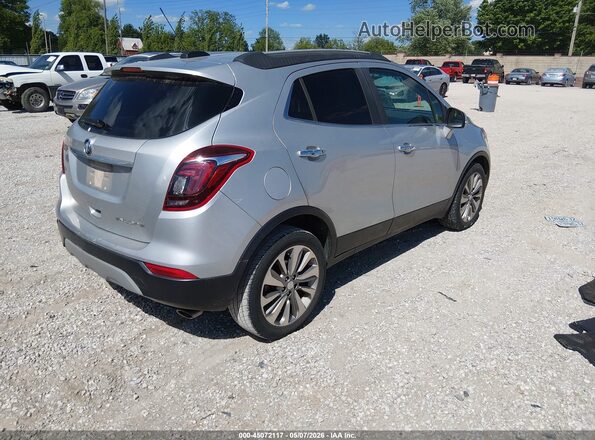KL4CJASB4KB714763 2019 BUICK ENCORE Silver Tył prawy