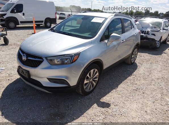 KL4CJASB4KB714763 2019 BUICK ENCORE Silver Przód lewy