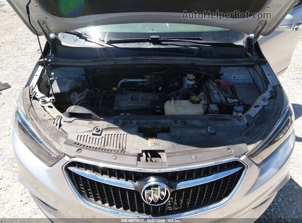 KL4CJASB4KB714763 2019 BUICK ENCORE Silver Widok z tyłu