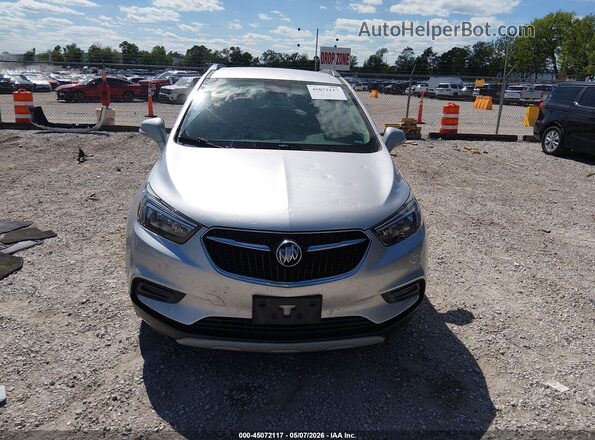 KL4CJASB4KB714763 2019 BUICK ENCORE Silver Widok zestawu wskaźników
