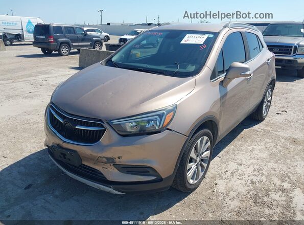 KL4CJASB4KB906815 2019 BUICK ENCORE Золотой Передняя левая четверть